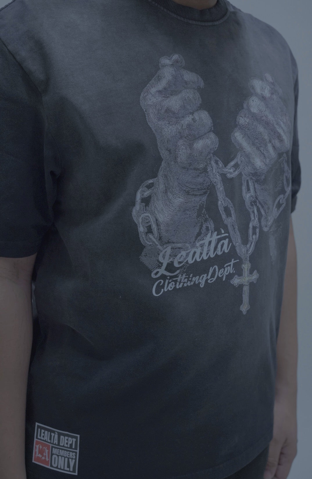 Vintage Black “Lealtà” T-Shitt