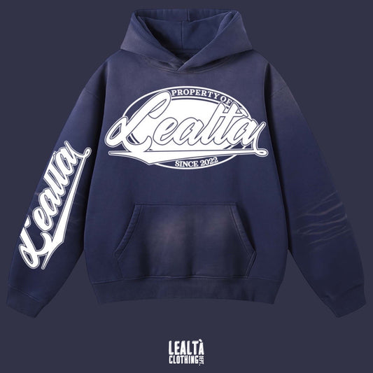 "LEALTÀ" Royal Fade Hoodie